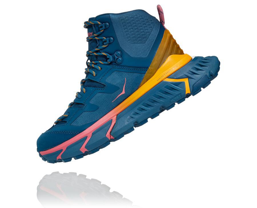 Sapatilhas Hoka One One Feminino Azuis - Tennine Hike Gore-Tex - 178-IRNKGL